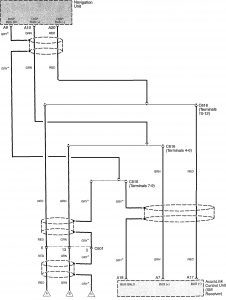 Acura RL - wiring diagram - rear window defogger (part 5)