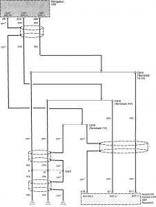 Acura RL - wiring diagram - rear window defogger (part 5)