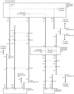 Acura RL - wiring diagram - rear window defogger (part 3)