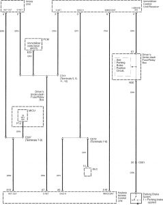 Acura RL - wiring diagram - security/ani-theft (part 2)