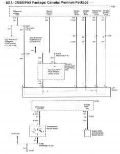 Acura RL - wiring diagram - speed control (part 11)