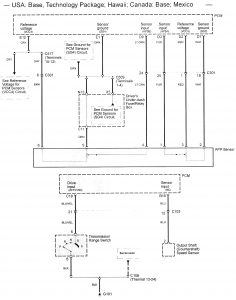 Acura RL - wiring diagram - speed control (part 4)