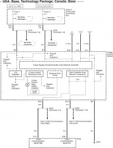 Acura RL - wiring diagram - speed control (part 2)