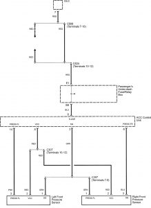 Acura RL - wiring diagram - speed control (part 5)
