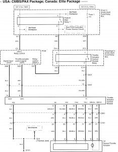 Acura RL - wiring diagram - speed control (part 6)