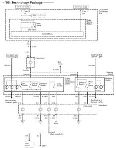 Acura RL - wiring diagram - speed control (part 1)