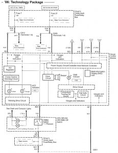 Acura RL - wiring diagram - speed control (part 2)
