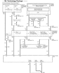 Acura RL - wiring diagram - speed control (part 3)