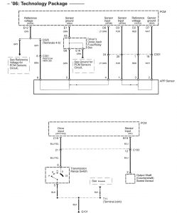 Acura RL - wiring diagram - speed control (part 7)