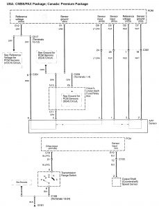 Acura RL - wiring diagram - speed controls (part 7)