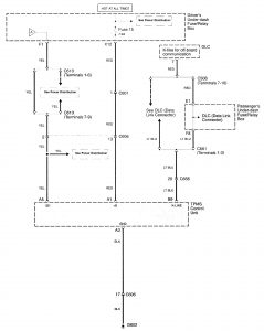 Acura RL - wiring diagram - tire pressure monitoring wheel (part 2)