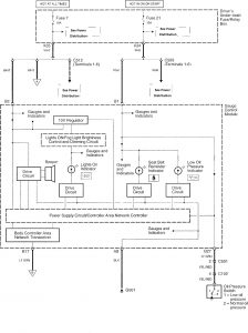 Acura RL - wiring diagram - warning device (part 1)