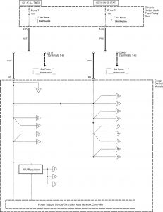 Acura RL - wiring diagram - warning device (part 5)