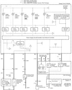 Acura RL - wiring diagram - warning indicators (part 7)