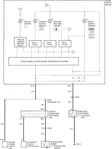 Acura RL - wiring diagram - warning indicators (part 9)