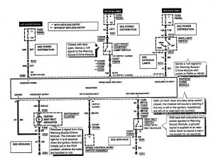Ford F53 - wiring diagrams - audible warning system