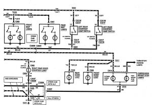 Ford F53 - wiring diagrams - courtesy lamps (part 2)