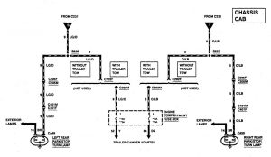 Ford F53 - wiring diagrams - hazard lamp (part 4)