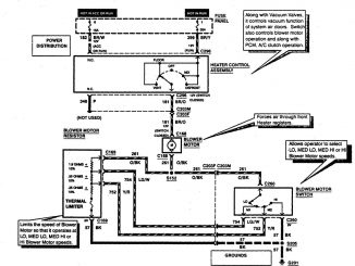 Ford F53 (1997) - wiring diagrams - heater - Carknowledge.info