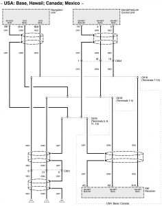 Acura RL - wiring diagram - audio (part 4)