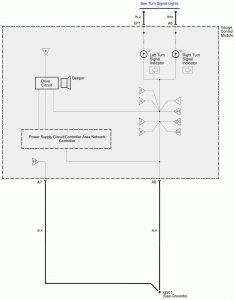 Acura RL - wiring diagram - instrumentation (part 9)