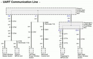 Acura RL - wiring diagram - integrated power module 