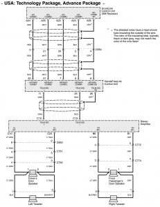 Acura RL - wiring diagram - navigation system (part 5)