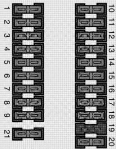 Dodge Sprinter - wiring diagram - fuse box - fuse assignment (standard equipment)