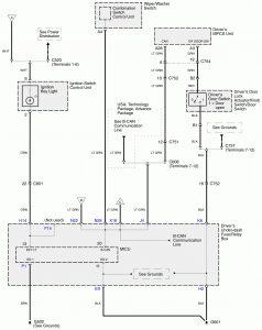 Acura RL - wiring diagram - audible warning system (part 2)