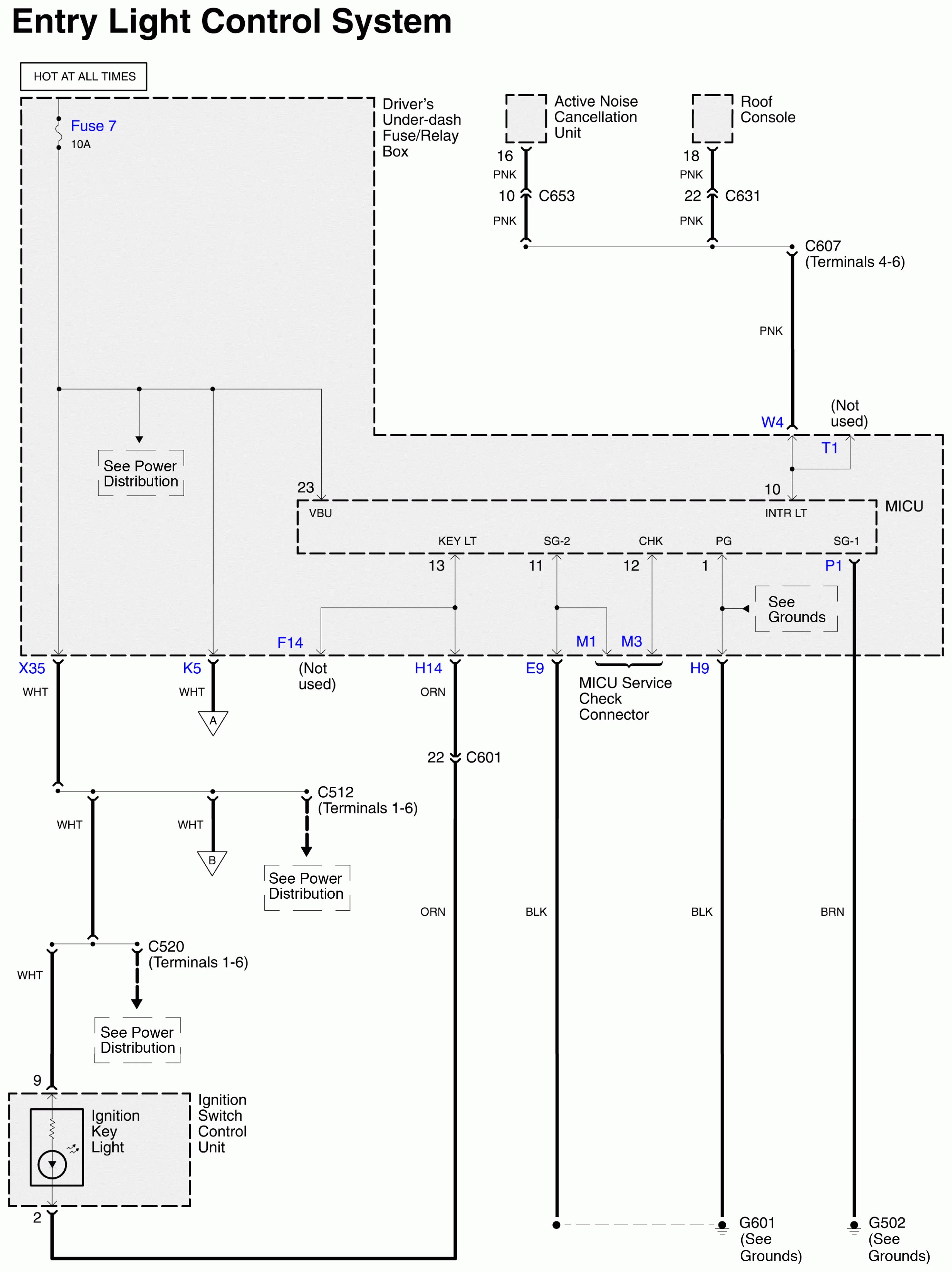 Acura Rl  2011  - Wiring Diagrams