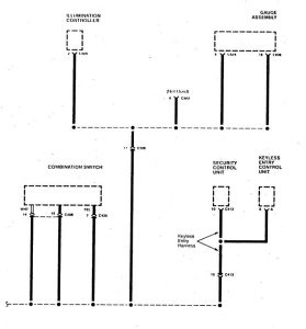 Acura SLX - wiring diagram - ground distribution (part 10)