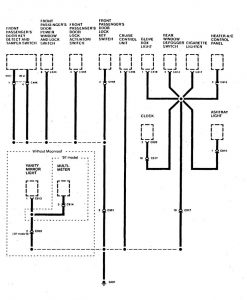 Acura SLX - wiring diagram - ground distribution (part 8)