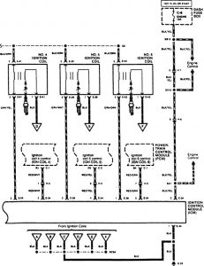 Acura SLX - wiring diagram - ignition (part 2)