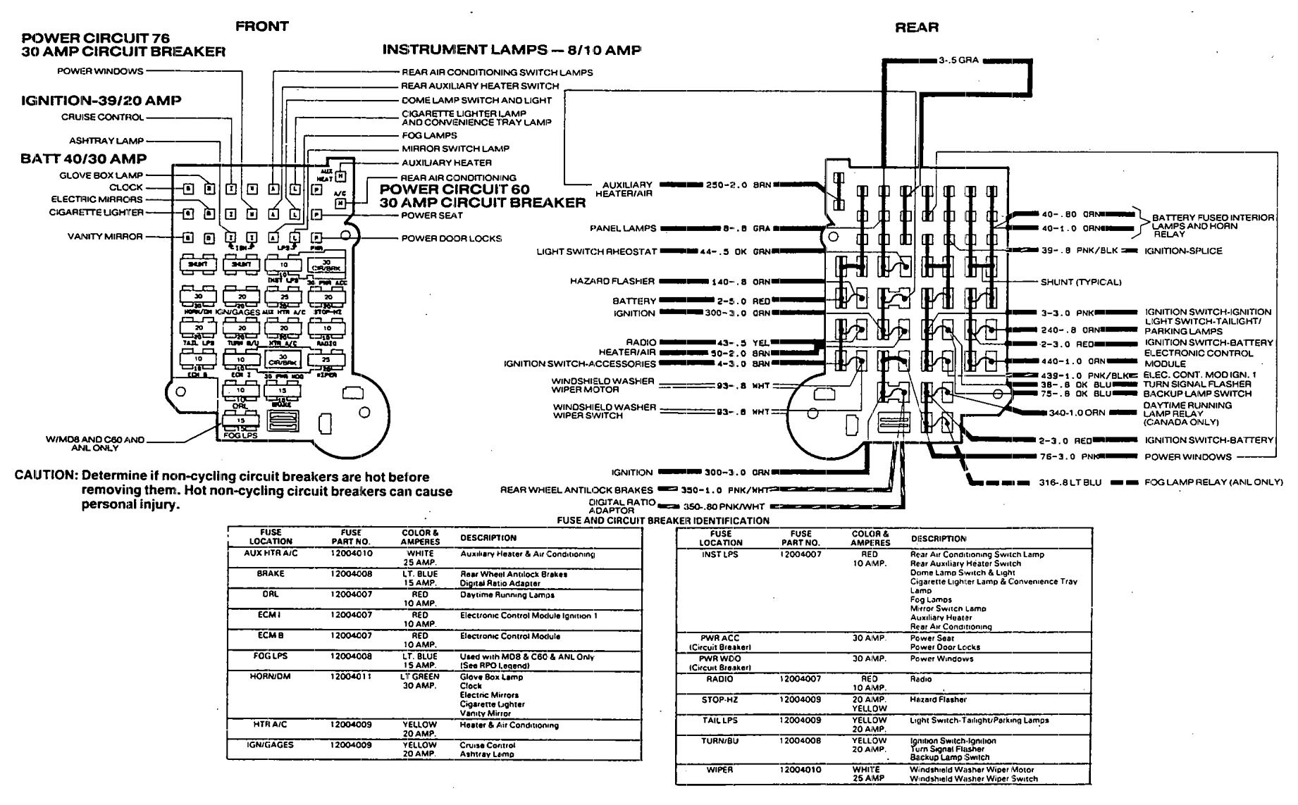 1990 chevy wiring diagram Chevy Astro Van Battery 