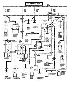 Chevrolet Astro - wiring diagram - fuse box (part 6)