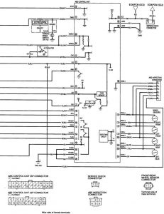Acura CL - wiring diagram - brake controls (part 2)