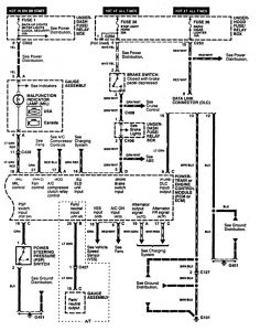 Acura CL - wiring diagram - fuel controls (part 6)