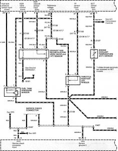 Acura CL - wiring diagram - fuel controls (part 5)