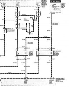 Acura CL - wiring diagram - fuel controls (part 6)