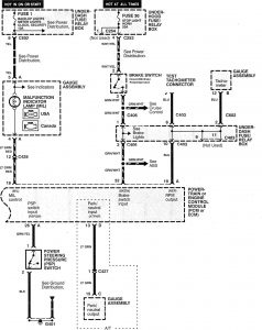 Acura CL - wiring diagram - fuel controls (part 8)