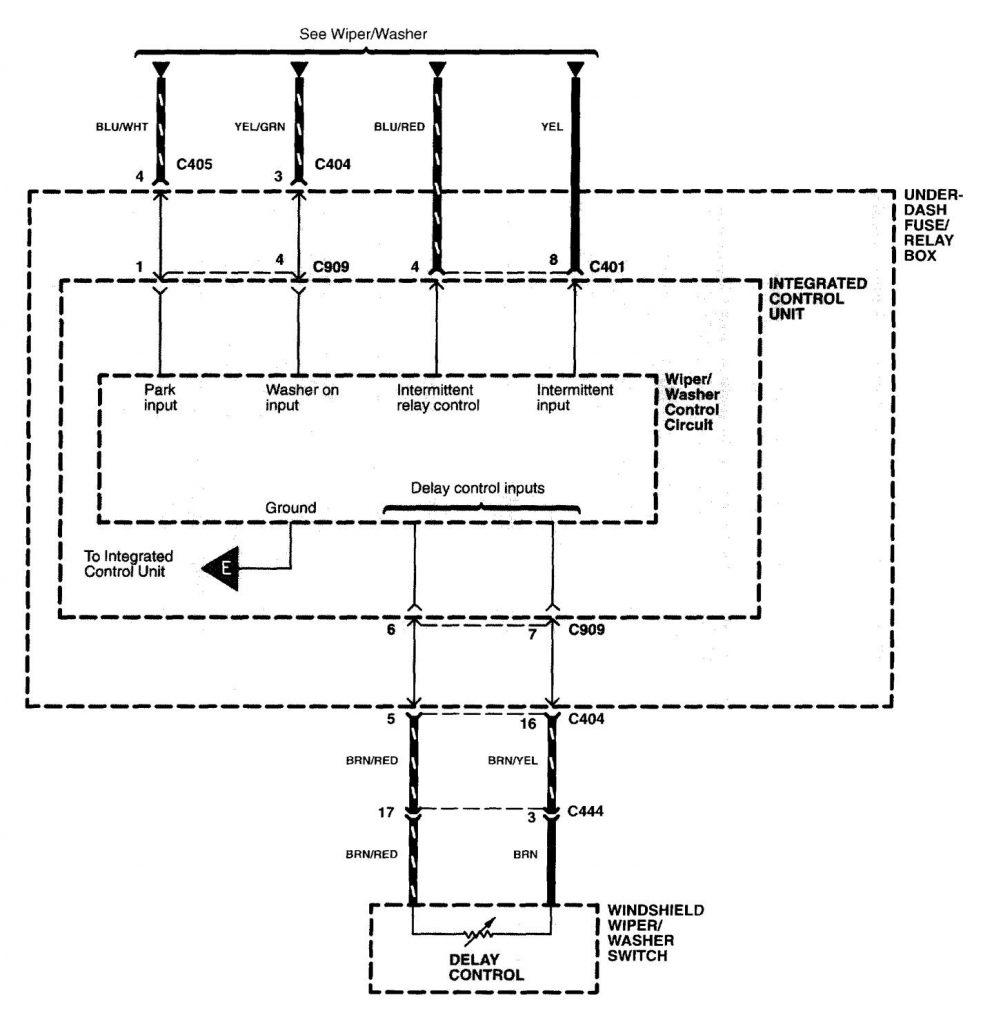 Acura NSX (1997 2005) wiring diagrams driver information center