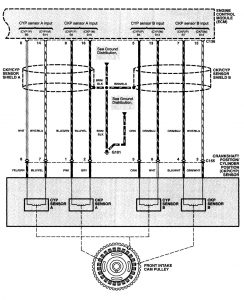 Acura NSX - wiring diagram - fuel controls (part 10)
