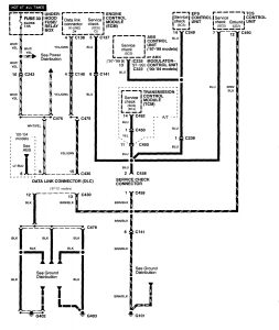 Acura NSX - wiring diagram - fuel controls (part 13)