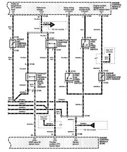 Acura NSX - wiring diagram - fuel controls (part 6)