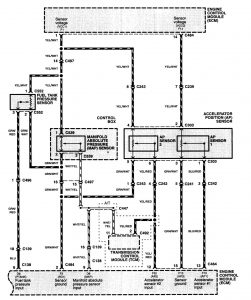 Acura NSX - wiring diagram - fuel controls (part 8)