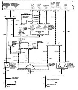 Acura NSX - wiring diagram - fuel controls (part 9)