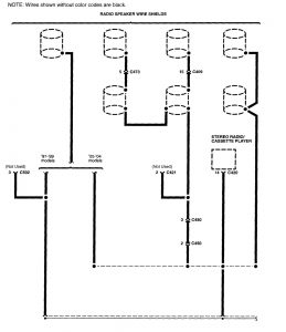 Acura NSX - wiring diagram - ground distribution (part 11)