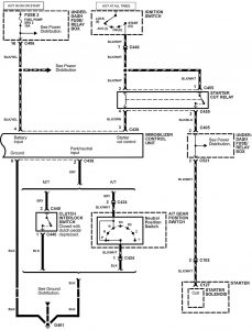 Acura NSX - wiring diagram - security/anti-theft (part 2)