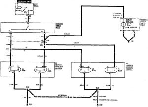 Acura SLX - wiring diagram - headlamps