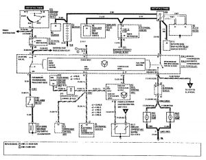 Mercedes-Benz 190E - wiring diagram - fuel controls